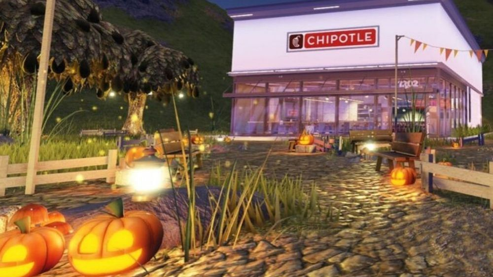 Restaurante Chipotle en el metaverso / Captura del videojuego Roblox