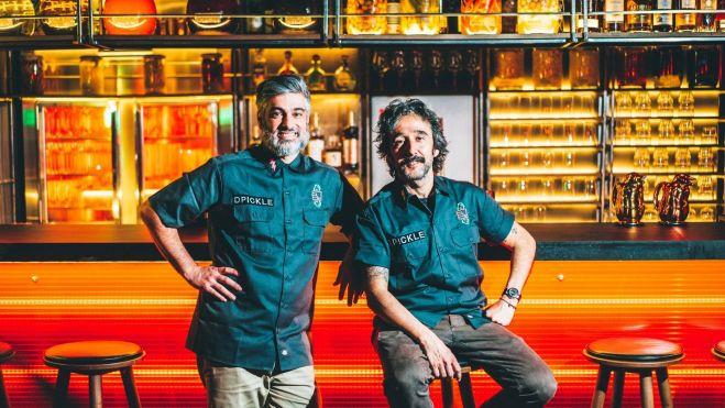 El barman Diego Cabrera y el chef Diego Guerrero se unen en la apertura de Dpickle Room en Madrid / Foto: Europa Press
