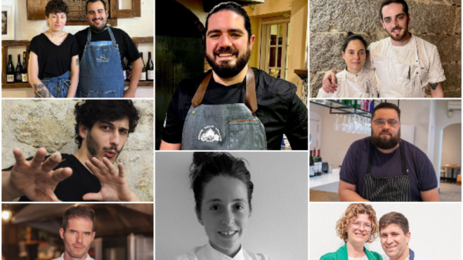 Los chefs que optan al Premio de Cocinero Revelación / Foto: Madrid Fusión