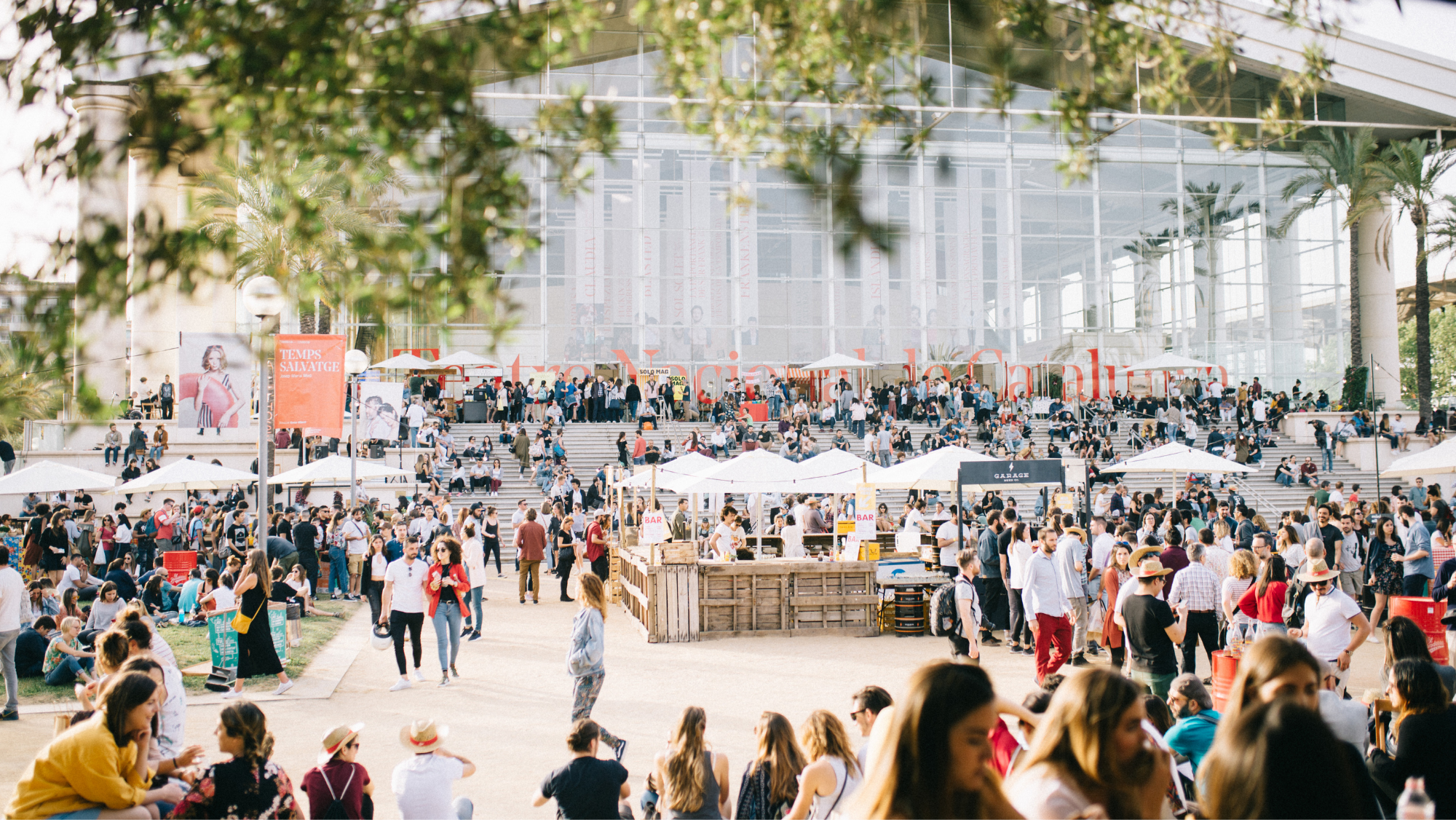 All Those Food Market en los jardines del TNC (Barcelona) / Foto: Mònica Figueras