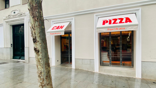 Restaurante Can Pizza en la calle Serrano (Madrid) / Foto: Can Pizza