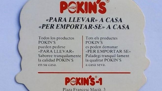 Antigua publicidad de Pokin's / Foto: Todocolección
