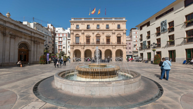 Plaza del Ayuntamiento de Castellón de la Plana / Foto: Comunitat Valenciana