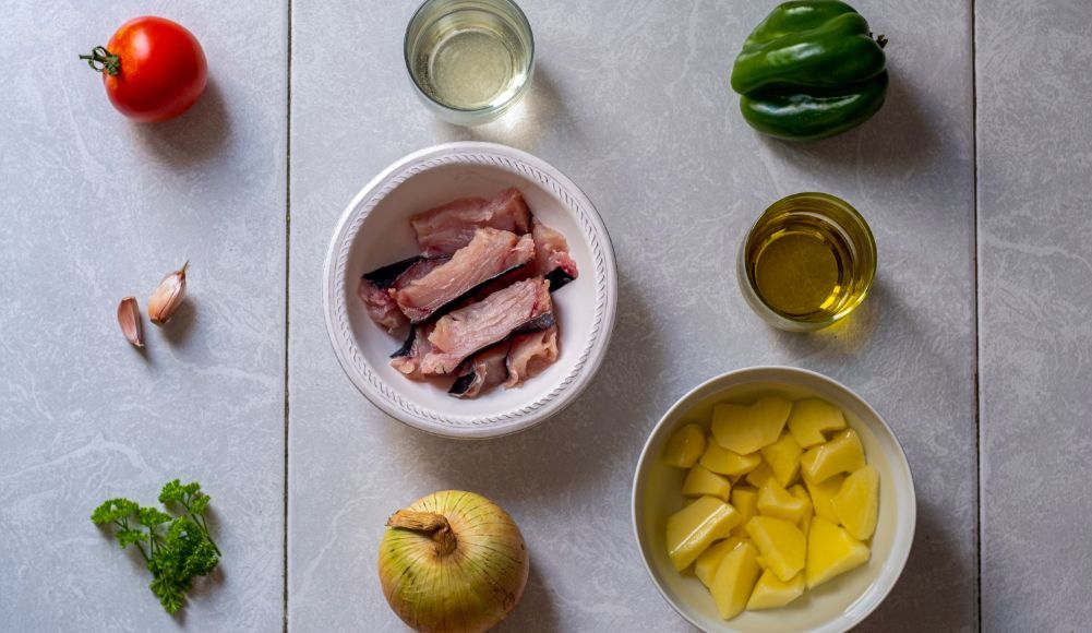 Ingredientes del marmitako