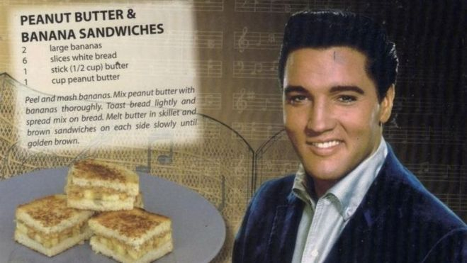 El sandwich favorito de Elvis, con plátano y mantequilla / Foto: Pinterest