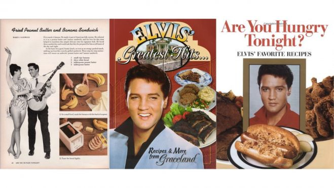 Libros de cocina inspirados en los gustos de Elvis / Fotos: Pinterest