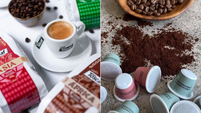 Diversos productos de Cafés Toscaf / Foto: Instagram