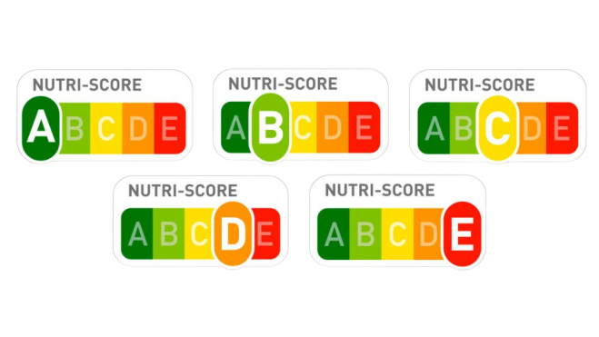 Clasificación de alimentos Nutri-Score / Foto web