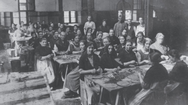 Mujeres conserveras en Asturias / Foto: Museo Pueblo de Asturias