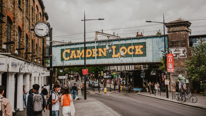 Barrio de Camden en Londres / Foto: Guillermo Álvarez