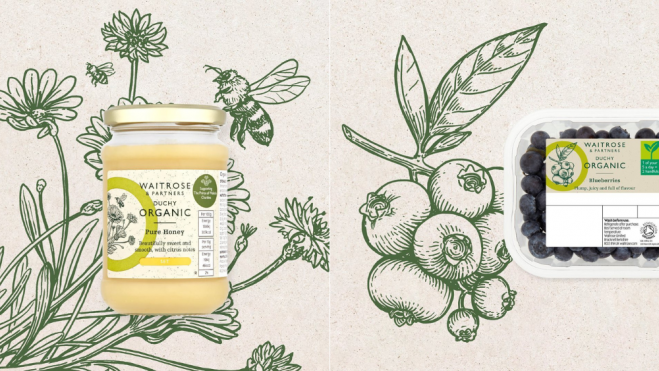 Miel y arándanos de Waitrose Duchy Organics/ Foto: Instagram