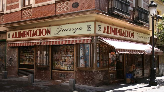 Alimentación Quiroga, en Huertas, Madrid / Foto: Wikipedia