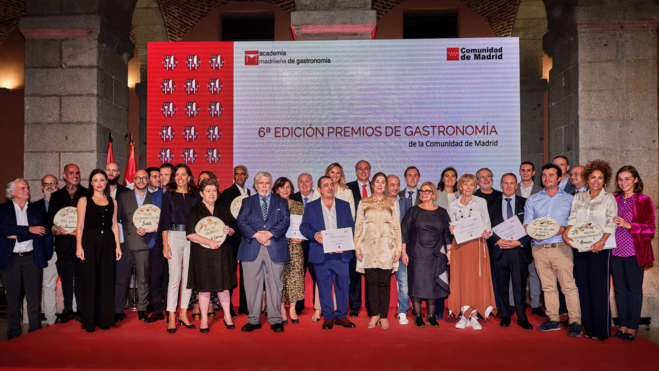 Los ganadores de los VI Premios de Gastronomía de la Comunidad de Madrid