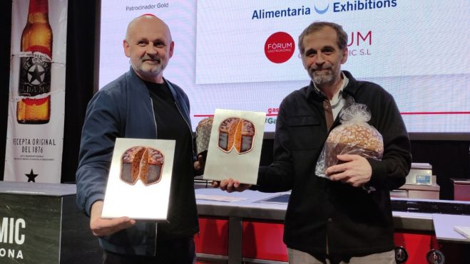 Eric Ortuño (L'Atelier) y Daniel Jordà (Panes Creativos): ganadores de Mejor Panettone Artesano 2022