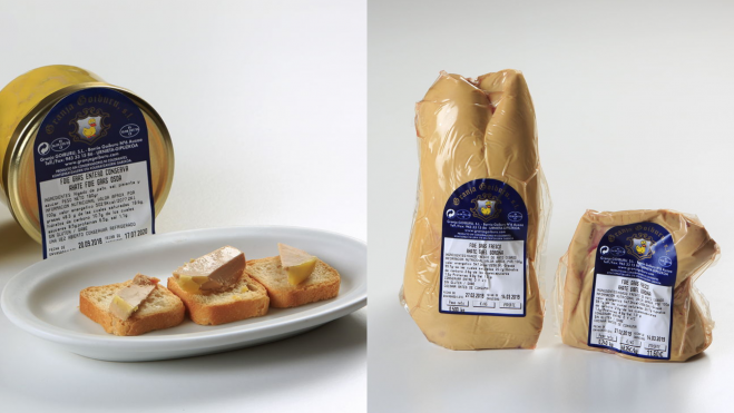 Foie gras entero en conserva y foie fresco de la Granja Goiburu / Foto: web
