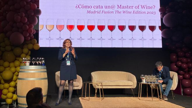 "¿Cómo cata un Master of Wine?", la cata de Almudena Alberca en The Wine Edition by Food&Wines From Spain, en el marco de Madrid Fusión
