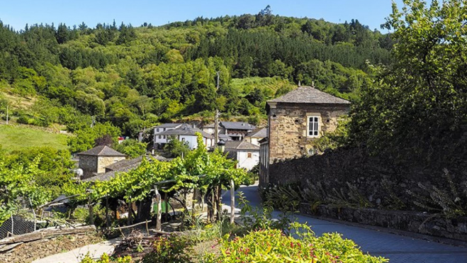 Vista de Pesoz / Foto: Turismo de Asturias
