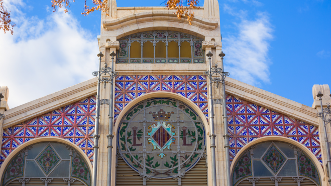 Fachada del Mercado Central de Valencia / Foto: Canva