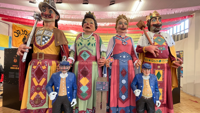 Gigantes del Carnaval de Solsona / Foto: Jose David Muñoz