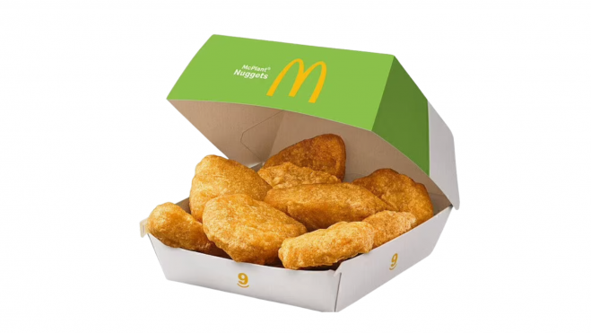 McNuggets vegetales de McDonald's / Foto: web
