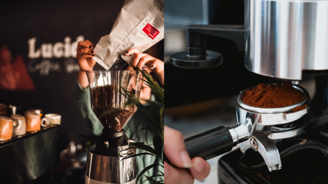 Proceso de molienda y elaboración de un café / Foto: Pexels