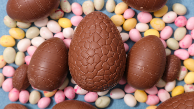 Huevos de chocolate de Pascua / Foto: Canva