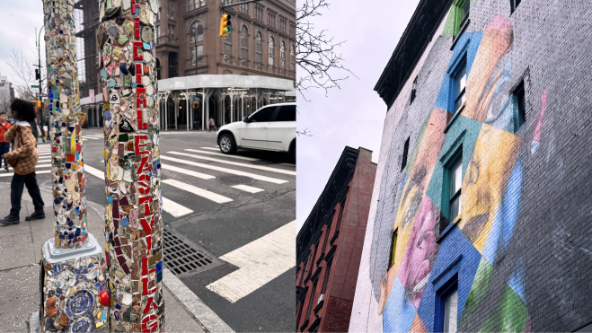Arte callejero en el East Village (Nueva York) / Foto: Javier Llavona