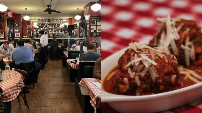 Lombardi's Pizza y sus "grandma meatballs" / Foto: Instagram