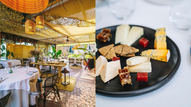 Las Terrazas de Sardalla y su tabla de quesos asturianos / Foto: Instagram