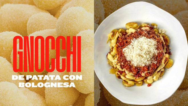 Los gnocchi con boloñesa de Dabiz Muñox y GoXO / Foto: instagram