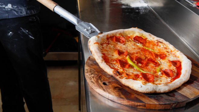 Pizza Diavola del restaurante Don Vito / Foto cedida