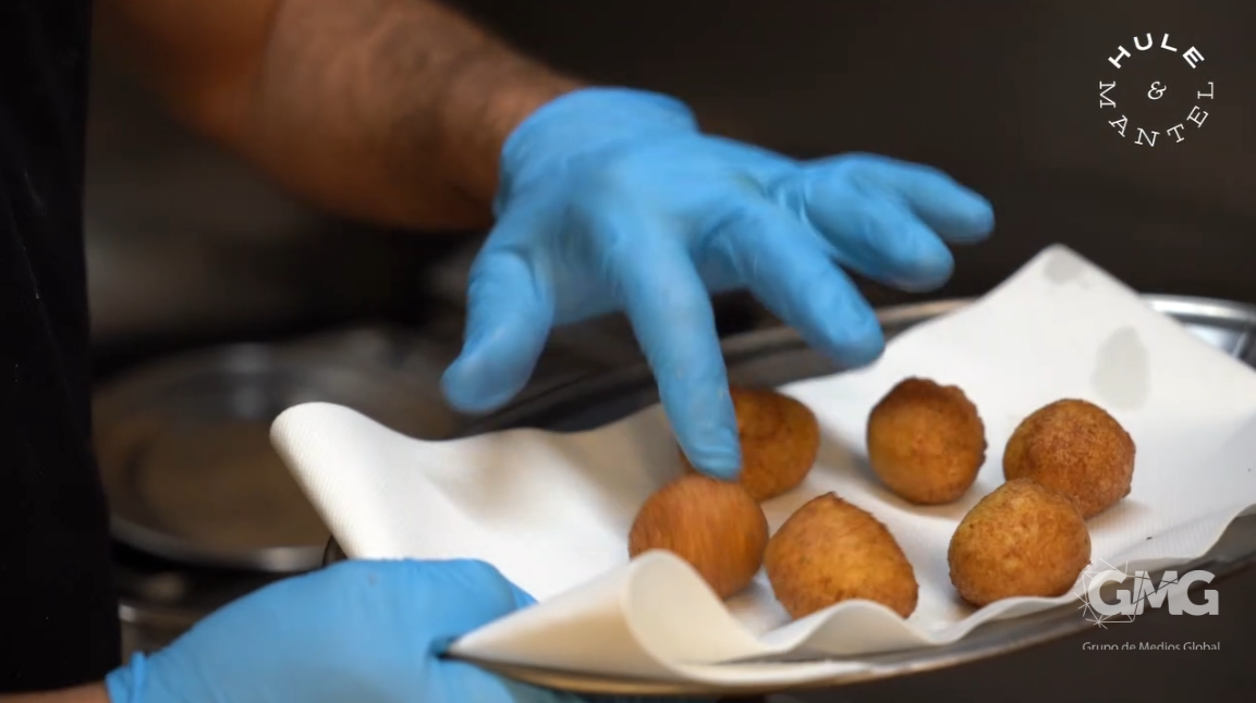 Receta de buñuelos de bacalao del Bar Nuri