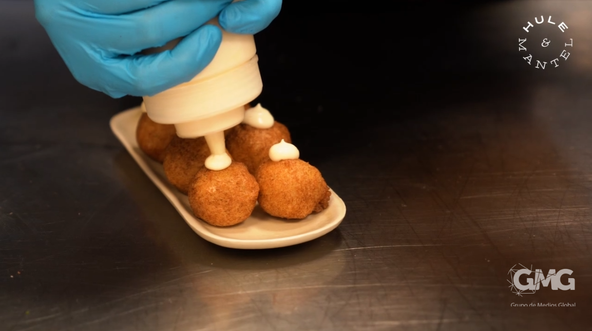 Receta de buñuelos de bacalao del Bar Nuri