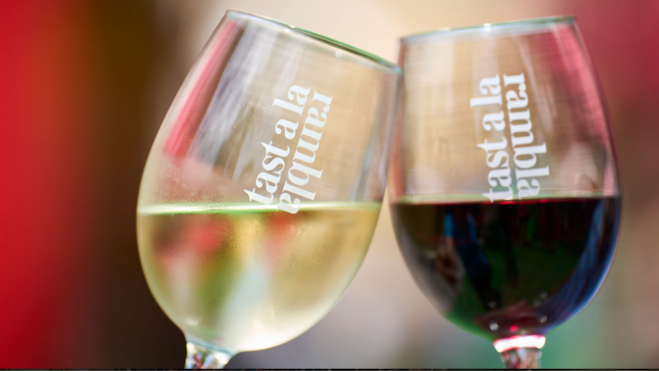 Copas de vino en el Tast a La Rambla / Foto: web