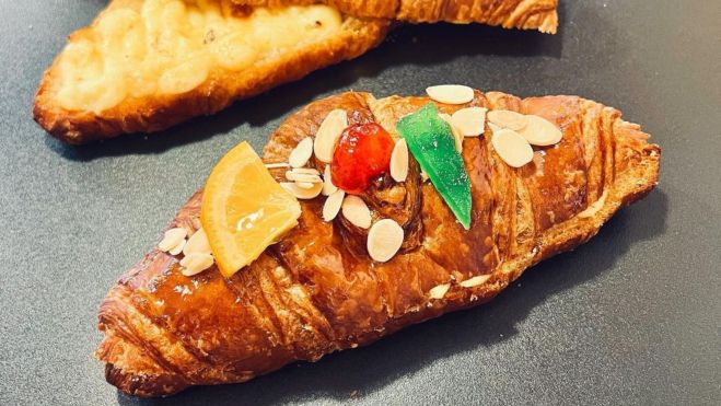 El croissant de San Juan del Forn i Pastisseria La Cantonada / Foto: Instagram