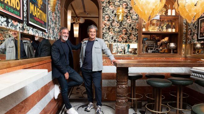 Carlos Bosch y Carles Abellán en uno de los restaurantes Manero / Foto cedida