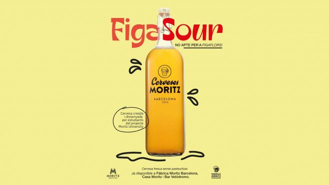 La nueva cerveza Figa Sour de Moritz / Foto cedida