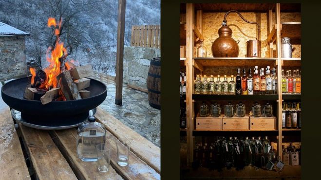 Los destilados de Dilvados en Dilijan (Armenia) / Foto: Instagram