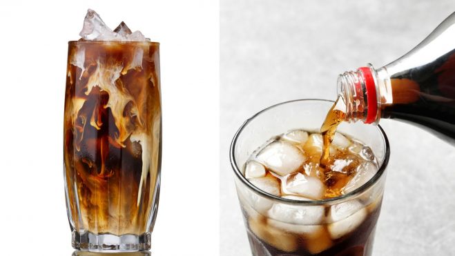 Café con cola, una mezcla explosiva para el estómago / Foto: Canva Café con cola, una mezcla explosiva para el estómago / Foto: Canva