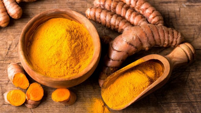 Raíz de cúrcuma / Foto: Canva Raíz de cúrcuma / Foto: Canva