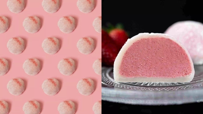 Mochi de fresa de Ochiai / Foto: Instagram y web