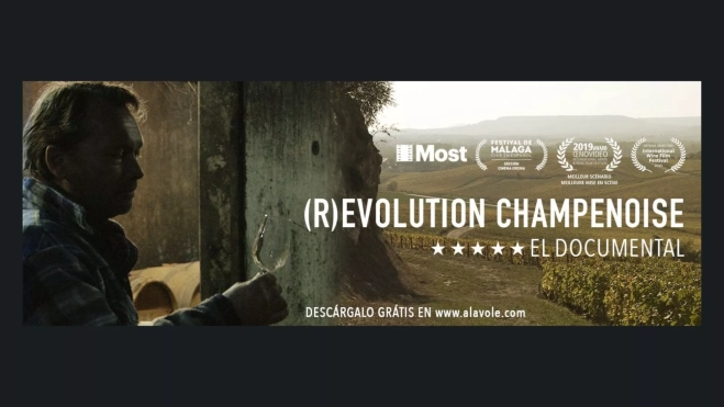 Cartel del documental 'Revolution champenoise' / Foto Á la volé