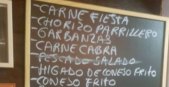 Pizarra Los Muchachos