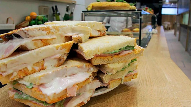 Los sándwiches del Bar Eme de Bilbao / Foto cedida