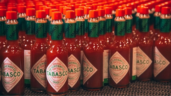 Botellas de salsa Tabasco / Foto: web