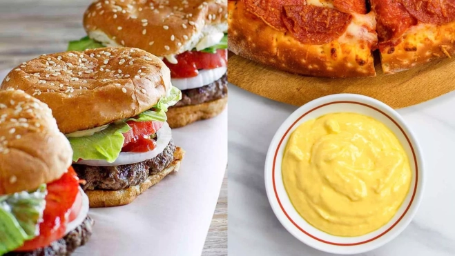 La hamburguesa Whopper y la salsa de ajo de Papa John's según Copycat Recipes / Foto: Copycat Recipes