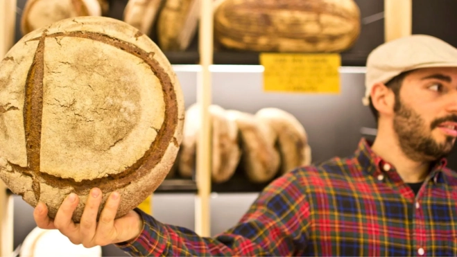 El pan artesano de Forno Brisa en Bolonia / Foto cedida