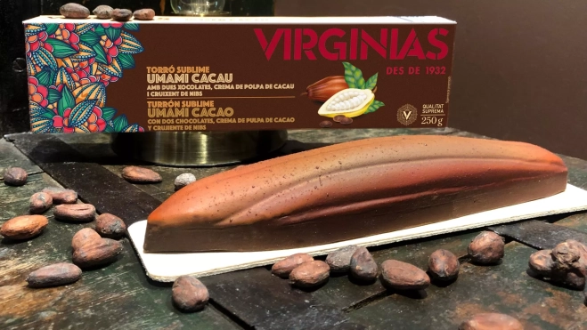 El turrón umami cacao de Virginias / Foto cedida