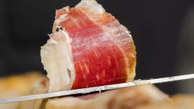 Corte de jamón ibérico / Foto: Canva