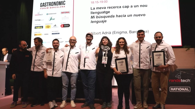 Los finalistas al Concurso Mejor Cocinero 2023 del Gastronomic Forum Barcelona / GALA ESPÍN